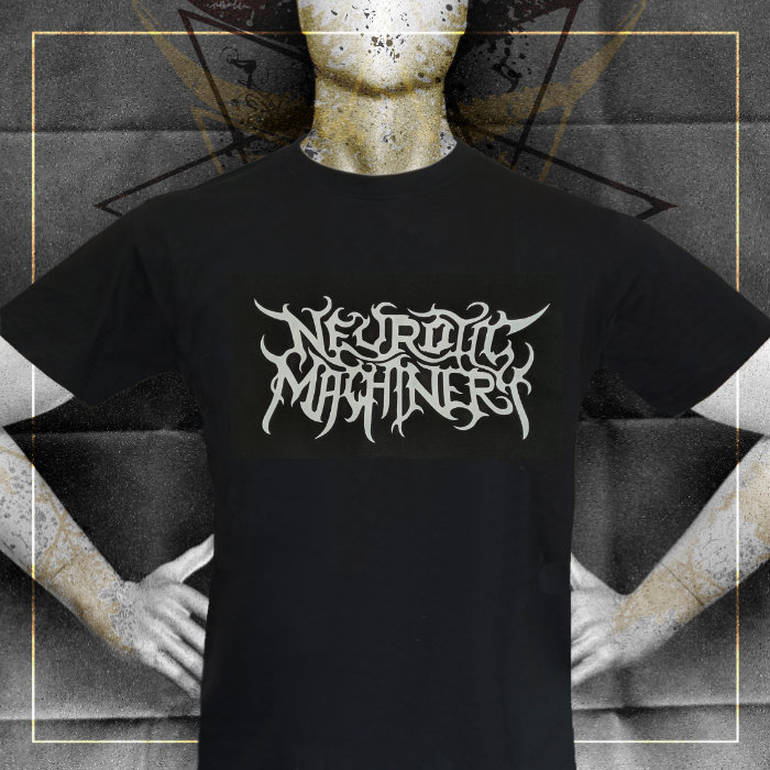 NEUROTIC MACHINERY Pánské tričko Death metal logo
