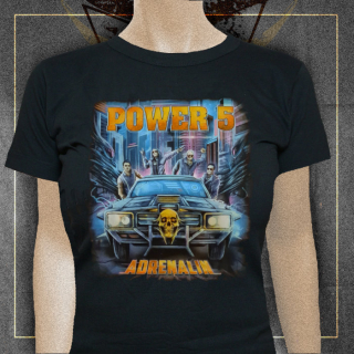 POWER 5 Dámské tričko Adrenalin